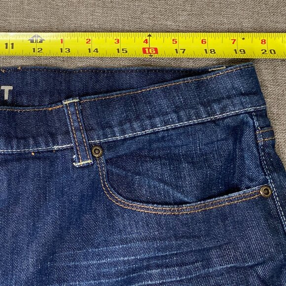 New York & Company Bootcut Denim Jeans Women's 18 Tall Blue Casual Pants - Picture 12 of 16